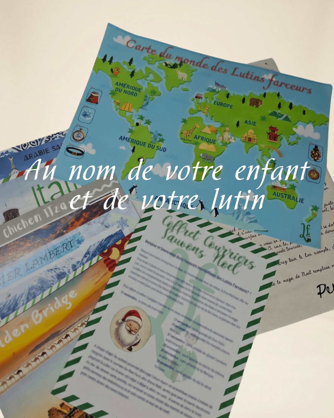 Coffret Courrier Personnalisé des Lutins Farceurs®