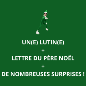 Farces et mises en scène avec Lutine de Noël articulée