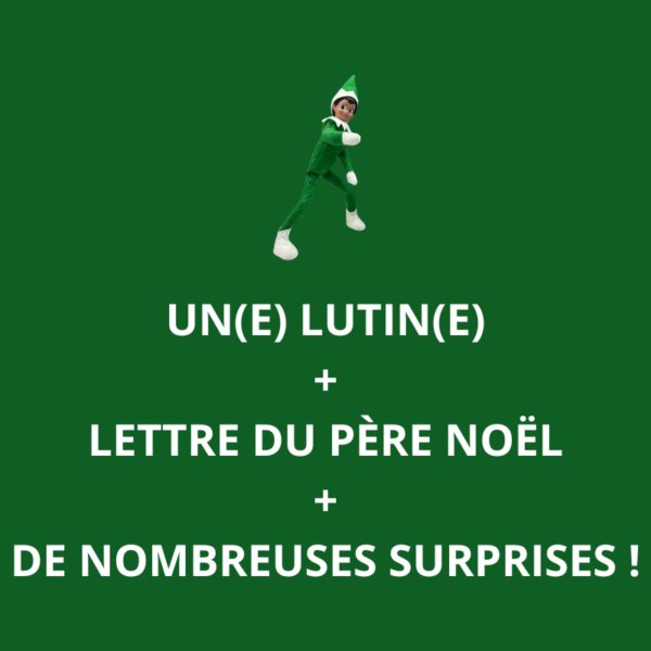 Farces et mises en scène avec Lutine de Noël articulée