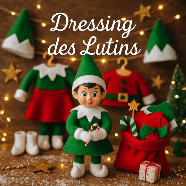 Dressing des lutins de Noel